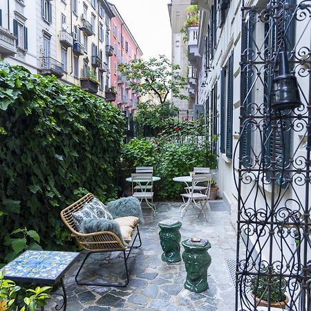 Luxury Bohemian Suite With Private Garden In Mailand Exterior foto