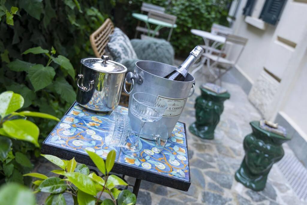 Luxury Bohemian Suite With Private Garden In Mailand Exterior foto